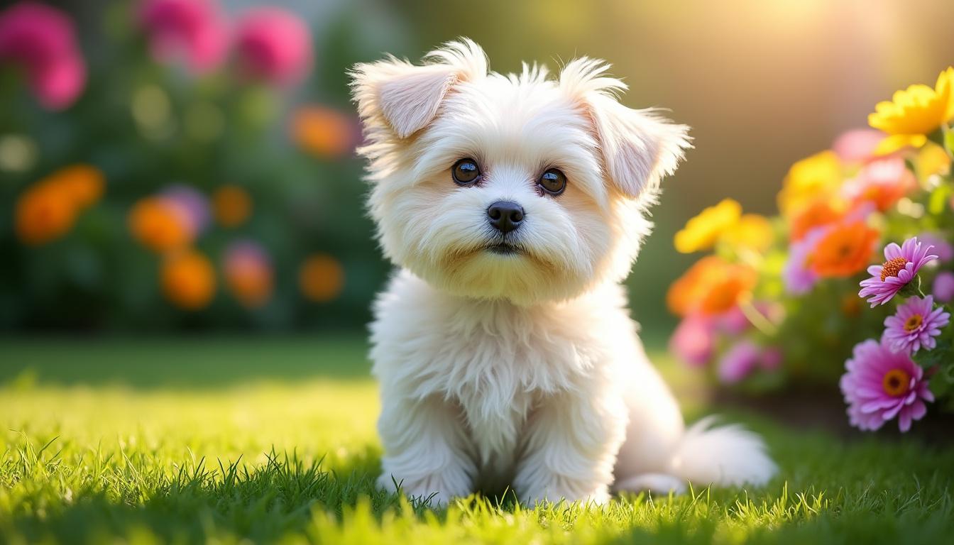 coton de tulear : le chien rare qui fait fondre les cœurs