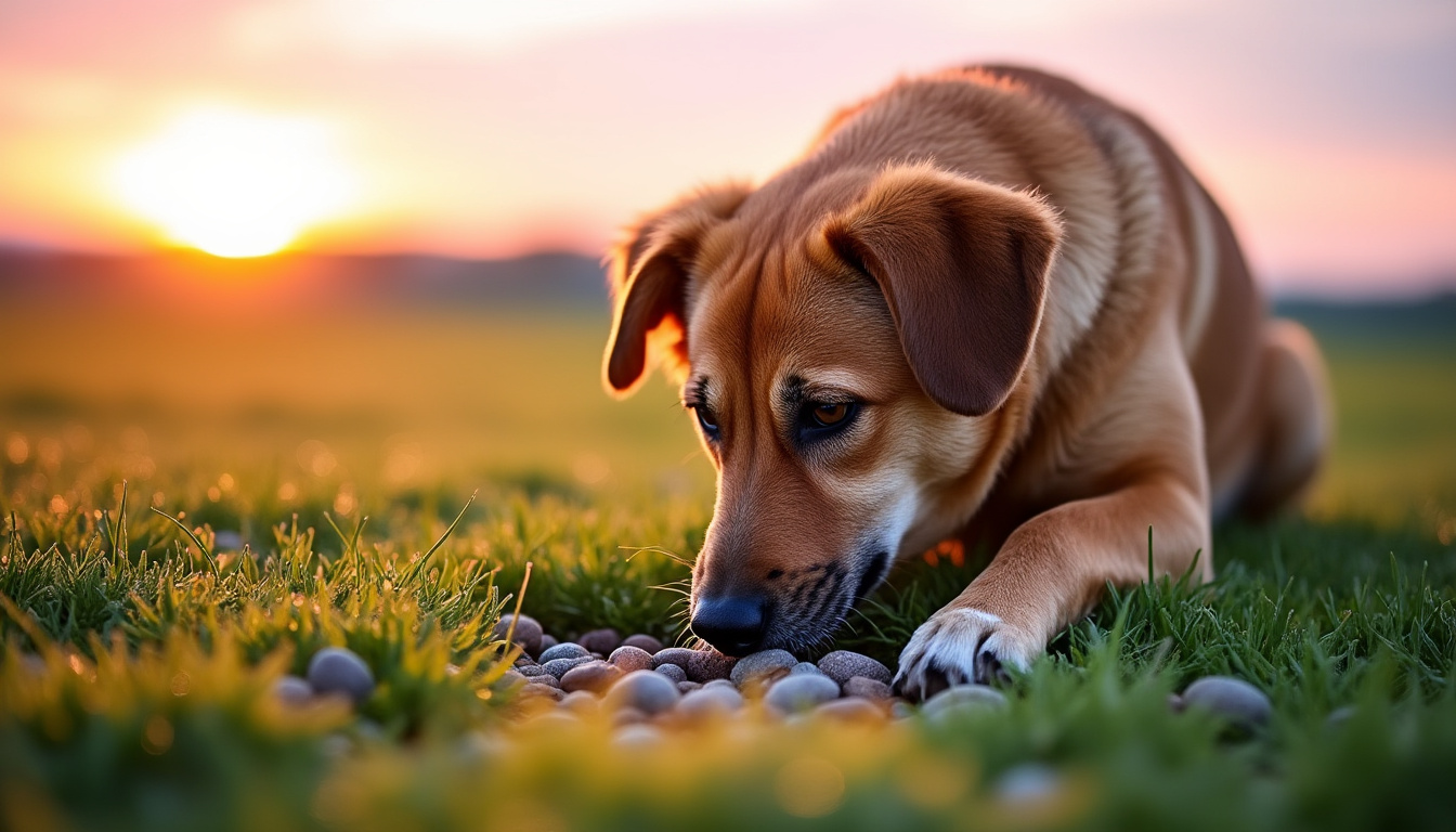 découvrez pourquoi votre chien mange des cailloux, les dangers que cela représente pour sa santé, ainsi que les causes possibles et des solutions pratiques pour corriger ce comportement inquiétant.