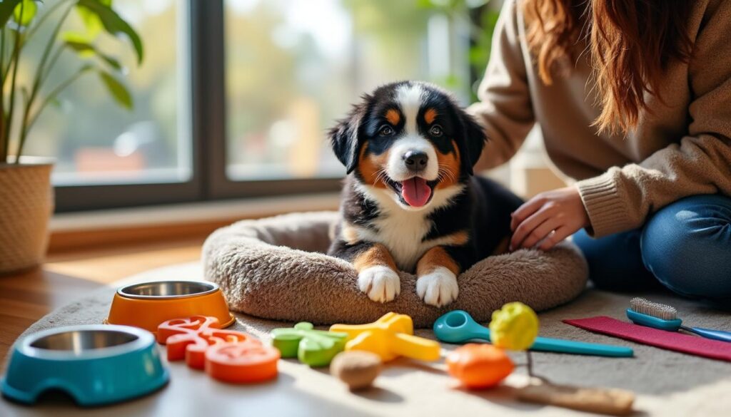 découvrez nos conseils essentiels pour bien accueillir et prendre soin de votre chiot bouvier bernois, afin de garantir son épanouissement et son bonheur dès ses premiers jours chez vous.