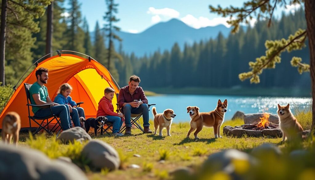découvrez les meilleurs campings où vous pouvez emmener vos chiens et profiter de moments inoubliables en famille dans un cadre naturel et accueillant.