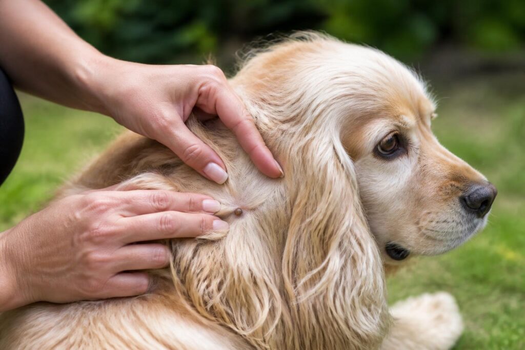 apprenez à détecter rapidement une tique sur votre chien pour éviter qu'il ne souffre. conseils pratiques pour protéger la santé de votre compagnon à quatre pattes.