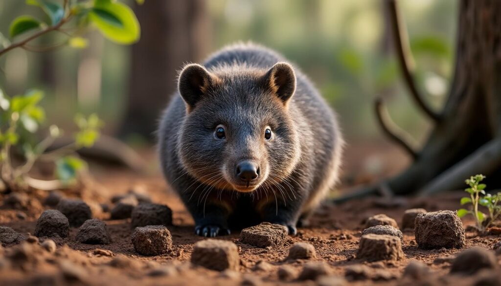 découvrez les particularités uniques de la crotte de wombat et son rôle essentiel dans l'écosystème naturel.