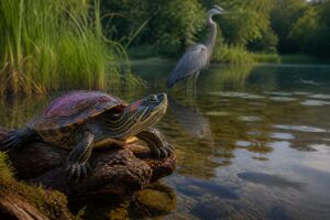 découvrez comment l'introduction de la tortue de floride perturbe les écosystèmes locaux et menace la biodiversité native.