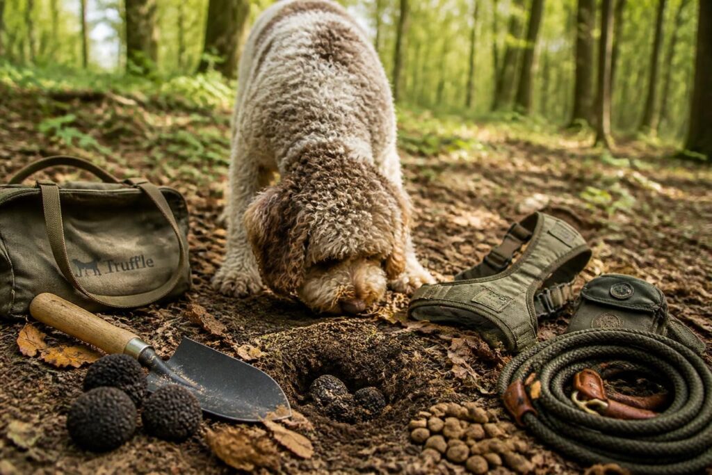 découvrez notre kit dressage chien truffier et apprenez les astuces indispensables pour dénicher la précieuse truffe cachée sous terre avec efficacité.