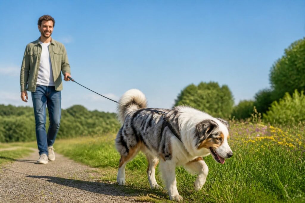 découvrez comment choisir la longe idéale pour votre chien afin d'assurer à la fois sa sécurité et sa liberté lors de vos balades.