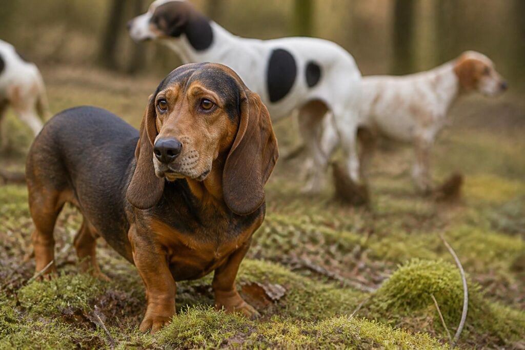 découvrez les traits uniques du basset teckel, un chien de chasse distinctif, et apprenez à le reconnaître parmi les autres races.