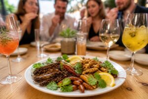 découvrez la tendance gourmande des insectes comestibles à l’apéro, une expérience culinaire surprenante qui séduit les amateurs de saveurs innovantes et curieuses.
