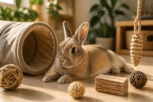 découvrez comment choisir le jouet idéal pour votre lapin afin de stimuler son bien-être et renforcer votre complicité avec ce compagnon câlin.