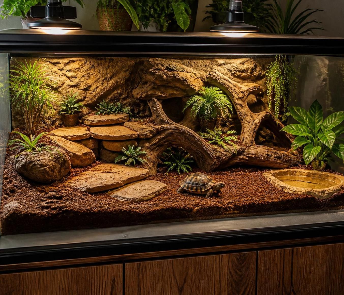 découvrez comment aménager un terrarium pour tortue en recréant un habitat naturel adapté, afin d'assurer le bien-être et la santé de votre reptile.