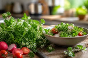 découvrez le mouron des oiseaux : plante comestible aux nombreux bienfaits. apprenez comment l'utiliser en cuisine pour enrichir vos plats naturellement.
