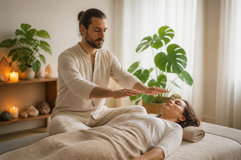 découvrez le reiki : sa définition, ses bienfaits pour le corps et l'esprit, ainsi que les précautions essentielles à connaître avant de pratiquer ou de recevoir une séance.