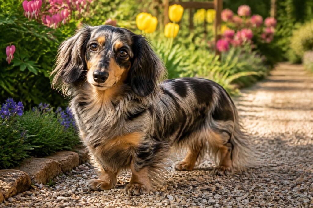 découvrez tout sur le teckel arlequin à poil long : son prix, son caractère unique et les meilleurs endroits pour en adopter un.