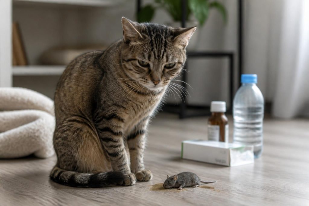 découvrez comment identifier si votre chat a ingéré une souris empoisonnée, les signes à surveiller et les précautions essentielles à adopter pour protéger sa santé.