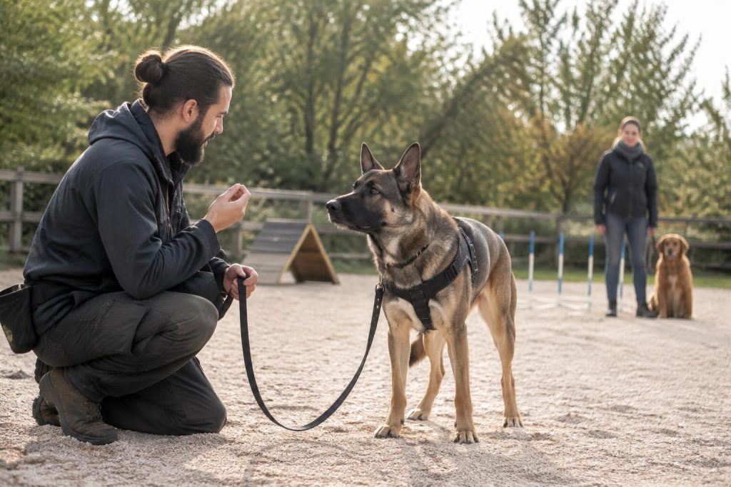 découvrez les formations et conseils d’un éducateur spécialisé pour comprendre l’agressivité de votre chien et mettre en place un dressage adapté.