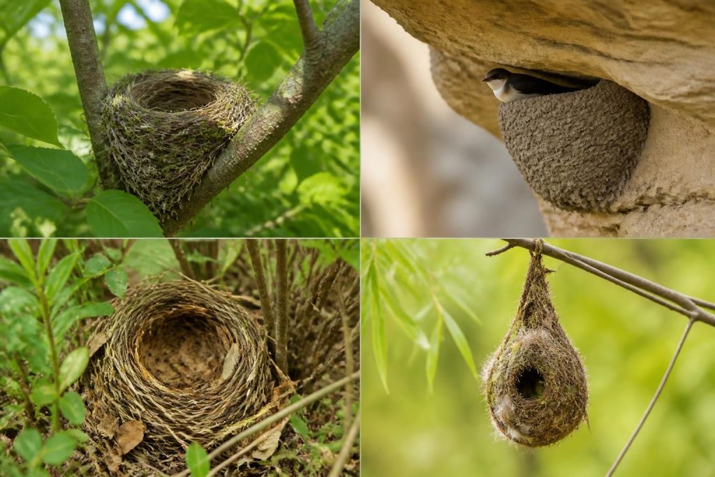 découvrez les différents types de nids d'oiseaux, leur localisation et les matériaux utilisés pour leur construction, afin d'en apprendre plus sur ces fascinants habitats naturels.