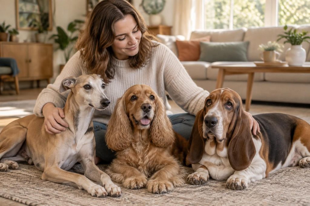 découvrez les races de chiens de taille moyenne réputées calmes et affectueuses, et trouvez le compagnon qui correspond à votre mode de vie.