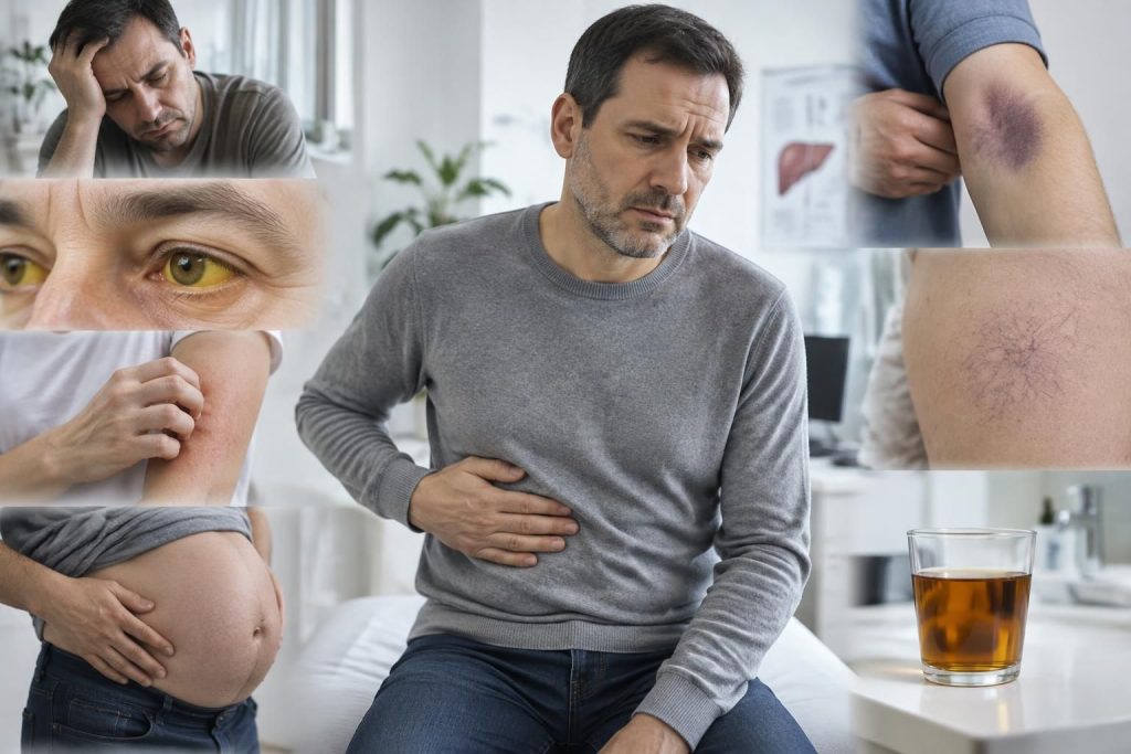 découvrez 7 signes révélateurs pouvant indiquer un problème de foie et apprenez quand consulter un professionnel de santé.