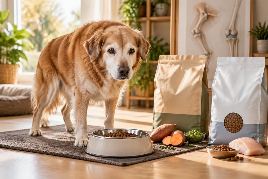 découvrez quelles croquettes choisir pour un chien atteint d’arthrose : formules sans céréales ou hill’s, critères de choix et conseils adaptés.