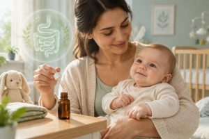découvrez comment les probiotiques peuvent accompagner le confort digestif de bébé en cas de coliques, constipation ou diarrhée, avec les conseils d’un professionnel de santé.
