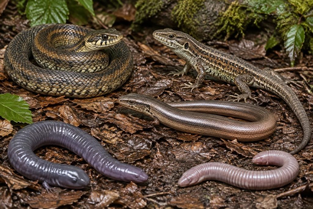 découvrez comment distinguer un serpent d’un lézard et reconnaître les autres animaux au corps serpentin grâce à leurs caractéristiques.